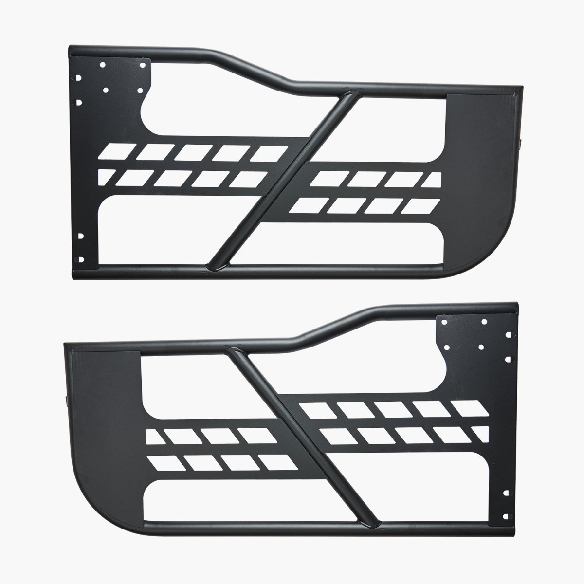 VEVOR Jeep Tube Doors, 2-θυρο, κυνηγετικό Jeep Tubular Door με βαρέως τύπου μεντεσέδες & OE μάνδαλο, πόρτες Jeep με λαστιχένια μαξιλάρια & σκληρυμένο ατσάλι, κατάλληλο για Jeep Wrangler JK 2007-2018