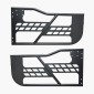 VEVOR Jeep Tube Doors, 2-θυρο, κυνηγετικό Jeep Tubular Door με βαρέως τύπου μεντεσέδες & OE μάνδαλο, πόρτες Jeep με λαστιχένια μαξιλάρια & σκληρυμένο ατσάλι, κατάλληλο για Jeep Wrangler JK 2007-2018