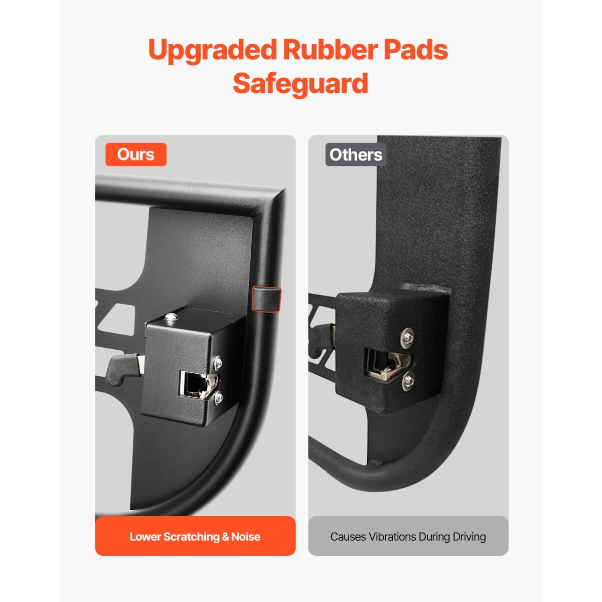 VEVOR Jeep Tube Doors, 2-θυρο, κυνηγετικό Jeep Tubular Door με βαρέως τύπου μεντεσέδες & OE μάνδαλο, πόρτες Jeep με λαστιχένια μαξιλάρια & σκληρυμένο ατσάλι, κατάλληλο για Jeep Wrangler JK 2007-2018