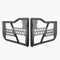 VEVOR Jeep Tube Doors, 2-θυρο, κυνηγετικό Jeep Tubular Door με βαρέως τύπου μεντεσέδες & OE μάνδαλο, πόρτες Jeep με λαστιχένια μαξιλάρια & σκληρυμένο ατσάλι, κατάλληλο για Jeep Wrangler JK 2007-2018