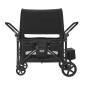 Καρότσι VEVOR Wagon για 4 παιδιά, Push Pull Quad πτυσσόμενο καρότσι με ρυθμιζόμενη λαβή, ζώνη ασφαλείας 5 σημείων & αφαιρούμενο κουβούκλιο, καροτσάκι 4 θέσεων για κάμπινγκ, μαύρο (330LBS Φόρτωση)
