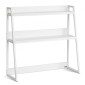 VEVOR Desktop Bookshelf, 2-Tier Desktop Storage Organizer, 37,4" x 12,6" x 35,4" Ράφι οθόνης ραφιών αποθήκευσης γραφείου, κάλυμμα επιτραπέζιου ραφιού με αντιολισθητικά πόδια ποδιών, για γραφείο, σπίτι και κοιτώνα, λευκό