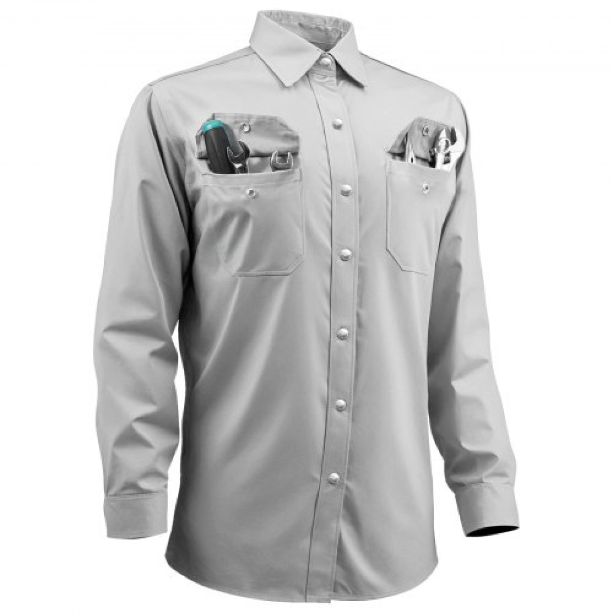 Σακάκι συγκόλλησης VEVOR FR - Μέγεθος XXL, 7oz.Ανθεκτικό στη φλόγα, βαμβακερό τζάκετ συγκόλλησης, Πλένεται στο πλυντήριο, ανθεκτικό στη θερμότητα μπουφάν ασφαλείας με μεταλλικό κουμπί και ρυθμιζόμενη μανσέτα, αξιολόγηση τόξου Meet ATPV 9,2 Cal/cm²