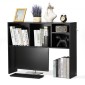 VEVOR Desktop Bookshelf, 1-Tier Desktop Storage Organizer, 37" x 9.4" x 28.7" ράφι γραφείου αποθήκευσης Ξύλινο ράφι, θήκη για επιτραπέζιο ράφι με αντιολισθητικά πόδια, για γραφείο, σπίτι και κοιτώνα, μαύρο