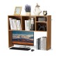 VEVOR Desktop Bookshelf, 1-Tier Wood Desktop Storage Organizer, 37" x 9.4" x 28.7" ράφι αποθήκευσης γραφείου, ξύλινο ράφι, θήκη για επιτραπέζια βιβλιοθήκη με αντιολισθητικά μαξιλαράκια ποδιών, για γραφείο, σπίτι και κοιτώνα