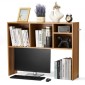 VEVOR Desktop Bookshelf, 1-Tier Wood Desktop Storage Organizer, 37" x 9.4" x 28.7" ράφι αποθήκευσης γραφείου, ξύλινο ράφι, θήκη για επιτραπέζια βιβλιοθήκη με αντιολισθητικά μαξιλαράκια ποδιών, για γραφείο, σπίτι και κοιτώνα