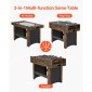 VEVOR 3-σε-1 Combo Σετ τραπεζιού παιχνιδιών, Τραπέζι Air Hockey 54", Τραπέζι πολλαπλών συνδυασμών με Air Hockey, Ping Pong, Foosball, Pushers & Pucks, Air Powered Arcade Arcade Τραπέζι για Οικογενειακό Δωμάτιο Παιχνιδιού Γραφείο
