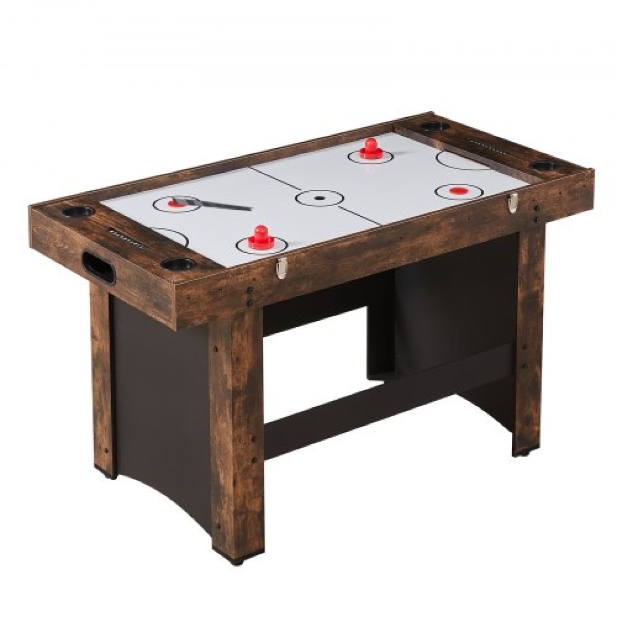 VEVOR 3-σε-1 Combo Σετ τραπεζιού παιχνιδιών, Τραπέζι Air Hockey 54", Τραπέζι πολλαπλών συνδυασμών με Air Hockey, Ping Pong, Foosball, Pushers & Pucks, Air Powered Arcade Arcade Τραπέζι για Οικογενειακό Δωμάτιο Παιχνιδιού Γραφείο