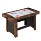 VEVOR 3-σε-1 Combo Σετ τραπεζιού παιχνιδιών, Τραπέζι Air Hockey 54", Τραπέζι πολλαπλών συνδυασμών με Air Hockey, Ping Pong, Foosball, Pushers & Pucks, Air Powered Arcade Arcade Τραπέζι για Οικογενειακό Δωμάτιο Παιχνιδιού Γραφείο