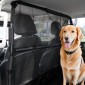 VEVOR Dog Car Barrier, Ευρύ διαχωριστικό αυτοκινήτου 56" για εγκατάσταση μπροστινών καθισμάτων, Vehicle Pet Barrier with See Through Net Mesh, Universal-Fit Barrier Dog Car Barrier για πλήρους μεγέθους σεντάν, φορτηγά και SUV, Μαύρο