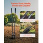 VEVOR Post Hole Digger, Heavy Duty Post Hole Digger με λαβή από ανθρακούχο χάλυβα, Manual Hole Digger με σήμανση κλίμακας και μεταλλική λεπίδα, Post Hole Digger Tool για σκάψιμο κηπουρικής σε εξωτερικούς χώρους, 57,5 ​​ιντσών