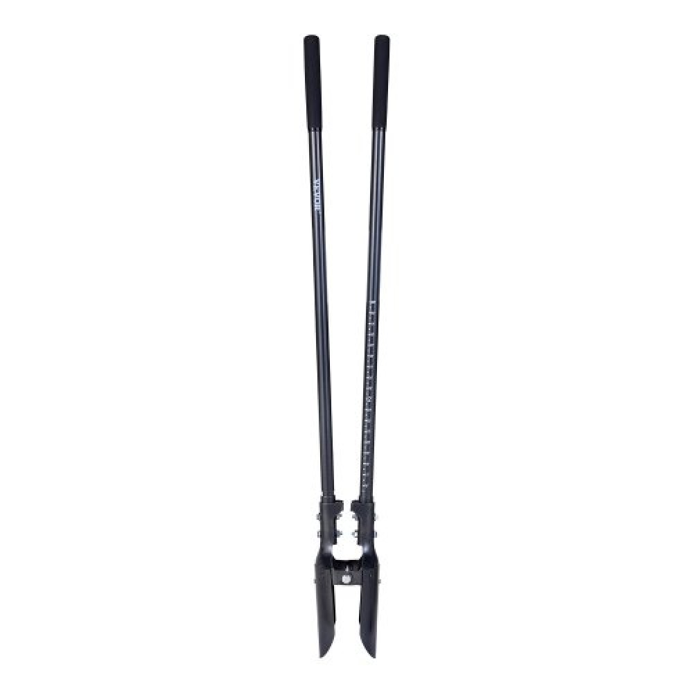VEVOR Post Hole Digger, Heavy Duty Post Hole Digger με λαβή από ανθρακούχο χάλυβα, Manual Hole Digger με σήμανση κλίμακας και μεταλλική λεπίδα, Post Hole Digger Tool για σκάψιμο κηπουρικής σε εξωτερικούς χώρους, 57,5 ​​ιντσών