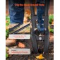 VEVOR Post Hole Digger, Heavy Duty Post Hole Digger με λαβή από ανθρακούχο χάλυβα, Manual Hole Digger με σήμανση κλίμακας και μεταλλική λεπίδα, Post Hole Digger Tool για σκάψιμο κηπουρικής σε εξωτερικούς χώρους, 57,5 ​​ιντσών