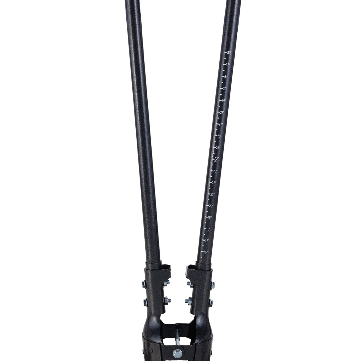 VEVOR Post Hole Digger, Heavy Duty Post Hole Digger με λαβή από ανθρακούχο χάλυβα, Manual Hole Digger με σήμανση κλίμακας και μεταλλική λεπίδα, Post Hole Digger Tool για σκάψιμο κηπουρικής σε εξωτερικούς χώρους, 57,5 ​​ιντσών