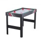 VEVOR 4-σε-1 Combo Σετ τραπεζιού παιχνιδιών, Τραπέζι Air Hockey 48", Τραπέζι πολλαπλών συνδυασμών με Air Hockey, Μπιλιάρδο μπιλιάρδου, ποδοσφαιράκι, Ping Pong, Pushers & Pucks, Sports Arcade Τραπέζι για Οικογενειακό Δωμάτιο Παιχνιδιού Γραφείο