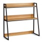 VEVOR Desktop Bookshelf, 2-Tier Desktop Storage Organizer, 37,4" x 12,6" x 35,4" ράφι αποθήκευσης γραφείου, Ξύλινο ράφι, ράφι επιτραπέζιου ραφιού με αντιολισθητικά μαξιλαράκια ποδιών, για γραφείο, σπίτι και κοιτώνα