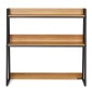 VEVOR Desktop Bookshelf, 2-Tier Desktop Storage Organizer, 37,4" x 12,6" x 35,4" ράφι αποθήκευσης γραφείου, Ξύλινο ράφι, ράφι επιτραπέζιου ραφιού με αντιολισθητικά μαξιλαράκια ποδιών, για γραφείο, σπίτι και κοιτώνα