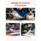 VEVOR Solder Fume Extractor, 459 m³/h Απορροφητή καπνού με συγκόλληση ισχυρής αναρρόφησης με κινητήρα χωρίς ψήκτρες 280 W, φίλτρα 4 σταδίων, 10-ταχύτητα & τηλεχειριστήριο καθαριστή καπνού για συγκόλληση, χάραξη, συγκόλληση DIY