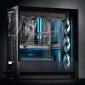 VEVOR CPU Liquid Cooler, AIO CPU Water Cooler - 3 x 120mm PWN Fans, Pump & 2,1" LCD Display, Max 2200PRM Black Cooling Fan, Συμβατό για Intel 115X/1366/2011/1700/1204AM, AMD5