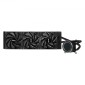 VEVOR CPU Liquid Cooler, AIO CPU Water Cooler - 3 x 120mm PWN Fans, Pump & 2,1" LCD Display, Max 2200PRM Black Cooling Fan, Συμβατό για Intel 115X/1366/2011/1700/1204AM, AMD5