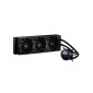 VEVOR CPU Liquid Cooler, AIO CPU Water Cooler - 3 x 120mm PWN Fans, Pump & 2,1" LCD Display, Max 2200PRM Black Cooling Fan, Συμβατό για Intel 115X/1366/2011/1700/1204AM, AMD5
