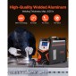 VEVOR TIG Welder, 225A 6-σε-1 Μηχανή συγκόλλησης αλουμινίου (μεγάλη οθόνη LED)- AC TIG/DC TIG/AC Pulse TIG/DC Pulse TIG/Spot TIG/MMA(Stick), Electric Welder with IGBT Inverter