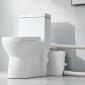 VEVOR Macerator Pump, 900W, 180 L/min (48 GPM) Flow, 40 ft/12 m Head, Macerator Sewerage Pump Toilet with 4 Waters Instructions, Way Uploading Machine for Toilet, Υπόγειο, Ντους, Νεροχύτη, Πλυντήριο ρούχων, Μπανιέρα