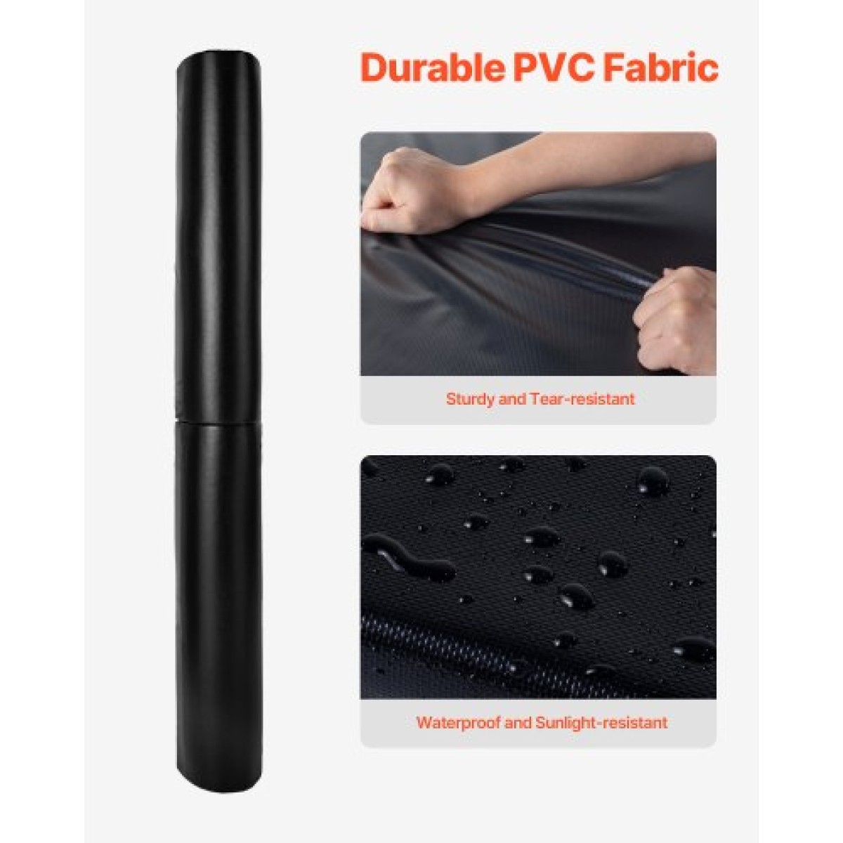 VEVOR Basketball Pole Pad, 71 ιντσών ψηλό και 1,2 ιντσών πάχους βαρέως τύπου περιτύλιγμα γύρω από κοντάρι, ταιριάζει 2-6,3 στρογγυλό & 4,5 x 4,5 ίντσες τετράγωνο κοντάρι, παντός καιρού αδιάβροχο προστατευτικό μαξιλαράκι για υπόγειο γκαράζ