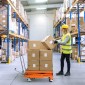 VEVOR Hydraulic Lift Τραπέζι, χωρητικότητα 500 lbs, Ύψος ανύψωσης 47,2", Επιτραπέζιο καρότσι ανύψωσης διπλού ψαλιδιού με 4 τροχούς και αντιολισθητικό μαξιλαράκι, χειροκίνητο υδραυλικό καρότσι ανύψωσης για χειρισμό και μεταφορά υλικού