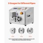 VEVOR Auto Heat-Shrink Tube Cutter, Αυτόματο μηχάνημα κοπής σωλήνων με οθόνη LCD, διάμετρος κοπής 1mm-20mm, μήκος κοπής 0,1mm-99999,9mm, Ιδανικό για σωλήνα PVC PE, σωλήνα σιλικόνης, σωλήνα μαλακού νερού