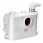 VEVOR Macerator Pump, 500W, 110 L/min (29 GPM) Flow, 26 ft/8 m Head, Macerator Sewerage Pump Toilet with 4 Waters Instruction, Way Uploading Machine for Toilet, Υπόγειο, Ντους, Νεροχύτη, Πλυντήριο ρούχων, Μπανιέρα