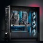 VEVOR CPU Liquid Cooler, AIO CPU Water Cooler - 120mm PWN Fans, Pump, 1,8" Display, Max. 2200 RPM CPU Cooling Fan, Efficient Black PC Water Cooler for Intel 115X/1366/2011/1700/12040, AMD