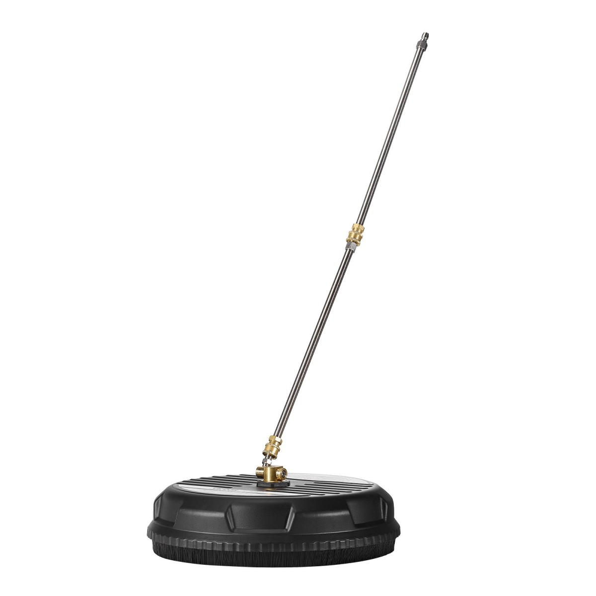 VEVOR 15" Καθαριστικό επιφάνειας πλύσης πίεσης, Πλαστικά εξαρτήματα πλύσης πίεσης με 4 τροχούς, 4000 Max PSI, 1/4 Quick Connector, 2 ακροφύσια ψεκασμού, 2 εκτεταμένα ραβδιά για δρόμο, πεζοδρόμιο, βεράντα, κατάστρωμα