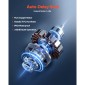 Αντλία VEVOR Macerator, 500W, 110 L/min (29 GPM) Ροή, 26 ft/8 m Κεφαλή, αντλία αποχέτευσης αποχέτευσης με 4 εισόδους νερού, Μηχάνημα απόρριψης λυμάτων για κουζίνα, υπόγειο, ντους, νεροχύτη, πλυντήριο ρούχων, μπανιέρα