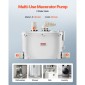Αντλία VEVOR Macerator, 500W, 110 L/min (29 GPM) Ροή, 26 ft/8 m Κεφαλή, αντλία αποχέτευσης αποχέτευσης με 4 εισόδους νερού, Μηχάνημα απόρριψης λυμάτων για κουζίνα, υπόγειο, ντους, νεροχύτη, πλυντήριο ρούχων, μπανιέρα