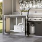 Αντλία VEVOR Macerator, 500W, 110 L/min (29 GPM) Ροή, 26 ft/8 m Κεφαλή, αντλία αποχέτευσης αποχέτευσης με 4 εισόδους νερού, Μηχάνημα απόρριψης λυμάτων για κουζίνα, υπόγειο, ντους, νεροχύτη, πλυντήριο ρούχων, μπανιέρα