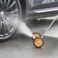 VEVOR 16" Καθαριστικό πλυσίματος υπό πίεση, καθαριστικό επιφάνειας από ανοξείδωτο χάλυβα για πλυστικό υπό πίεση, 4000 Max PSI, εργαλείο ρύθμισης γωνίας, 4 ακροφύσια ψεκασμού, 2 εκτεταμένα ραβδιά για δρόμο, βεράντα, κατάστρωμα
