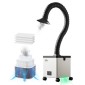 VEVOR Solder Fume Extractor, 85W Brushless Soldering Smoke Absorber με φίλτρα 3 σταδίων & ρύθμιση 3 ταχυτήτων, 200m³/h Ισχυρή αναρρόφηση Solder Smoke Purifier για συγκόλληση, χάραξη, DIY συγκόλληση, κομμωτήριο