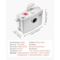 VEVOR Macerator Pump, 1200W, 180 L/min (48 GPM) Ροή, 33 ft/10 m Head, Macerator Sewerage Pump Toilet with 4 Waters Instructions, Upflush Machine Way Discovery Water for Toilet, Υπόγειο, Ντους, Νιπτήρας, Πλυντήριο ρούχων, Μπανιέρα