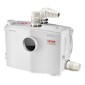 VEVOR Macerator Pump, 1200W, 180 L/min (48 GPM) Ροή, 33 ft/10 m Head, Macerator Sewerage Pump Toilet with 4 Waters Instructions, Upflush Machine Way Discovery Water for Toilet, Υπόγειο, Ντους, Νιπτήρας, Πλυντήριο ρούχων, Μπανιέρα