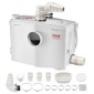 VEVOR Macerator Pump, 1200W, 180 L/min (48 GPM) Ροή, 33 ft/10 m Head, Macerator Sewerage Pump Toilet with 4 Waters Instructions, Upflush Machine Way Discovery Water for Toilet, Υπόγειο, Ντους, Νιπτήρας, Πλυντήριο ρούχων, Μπανιέρα