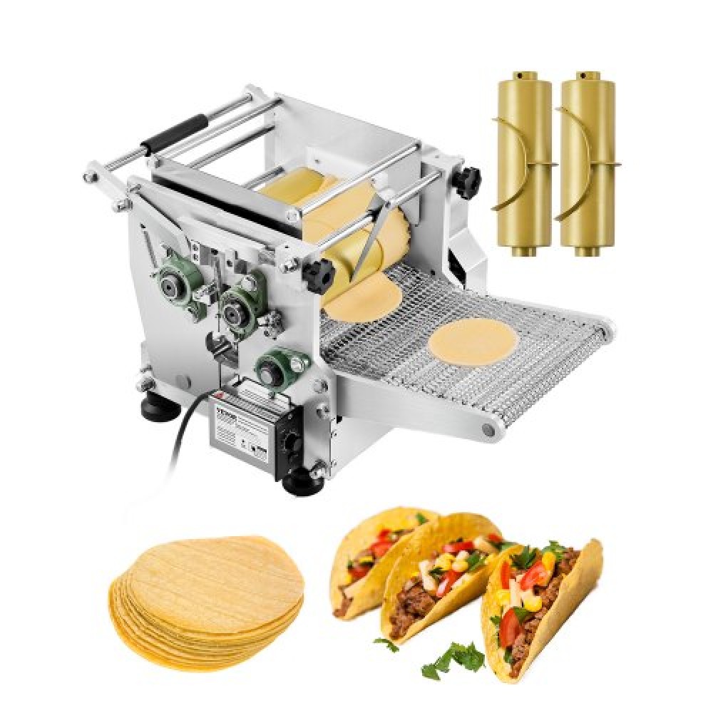 VEVOR Electric Tortilla Maker Automatic Corn Tortilla Making Machine (4 + 6 in)