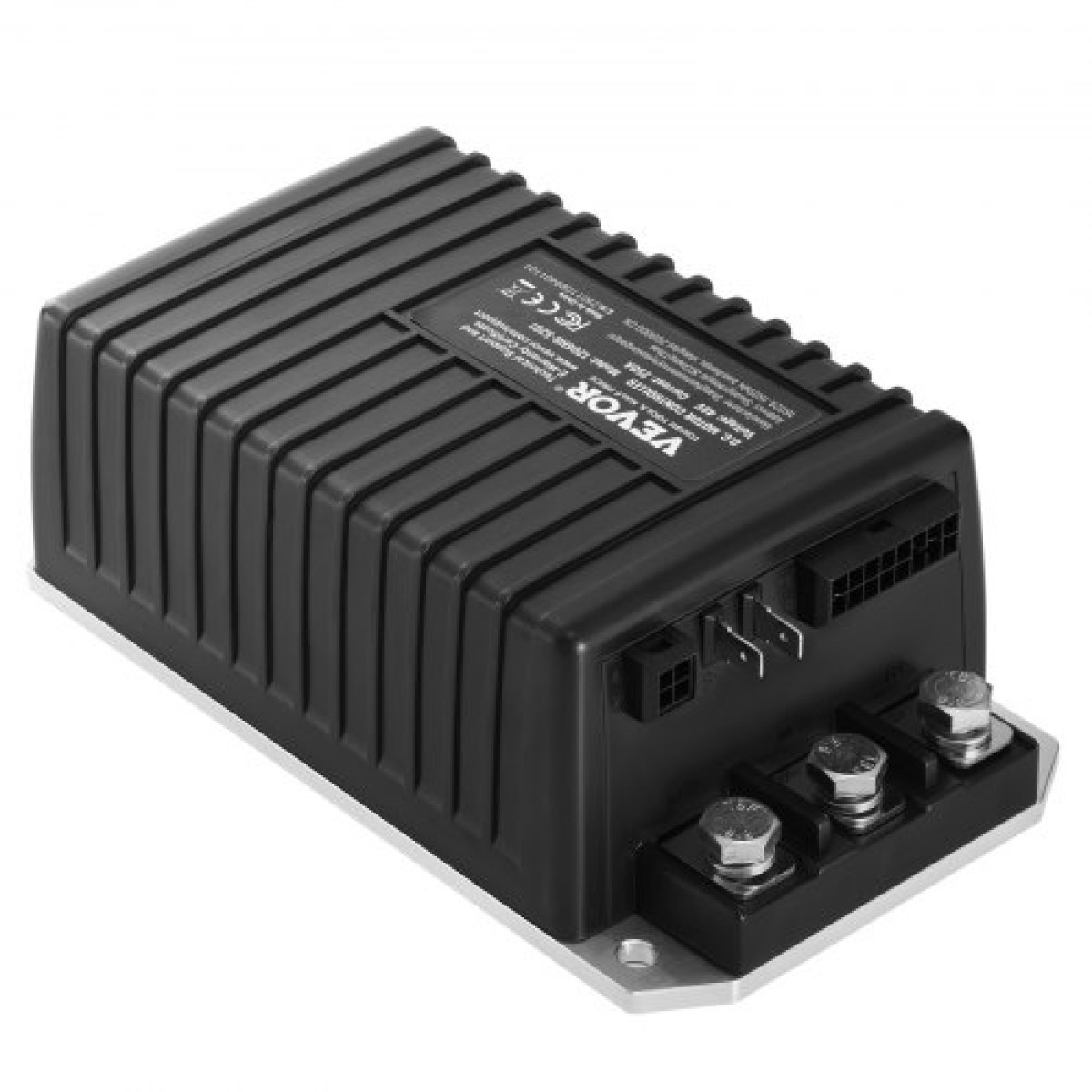 Ελεγκτής ταχύτητας καροτσιών γκολφ VEVOR, 48 Volt & 250 Amp, Αντικατάσταση ελεγκτή κινητήρα συνεχούς ρεύματος για καρότσια γκολφ EZGO TXT, προστασία προστασίας IP65, κράμα αλουμινίου & περίβλημα ABS, συμβατό με μοντέλα 1206HB-5201