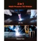 VEVOR MMA Welder, 205A 2-in-1 MMA Lift TIG Stick Welding Machine, IGBT Inverter Portable Welder Engine with Digital Display, Hot Start Arc Force Anti-Stick (Δεν περιλαμβάνεται ο φακός ανύψωσης)