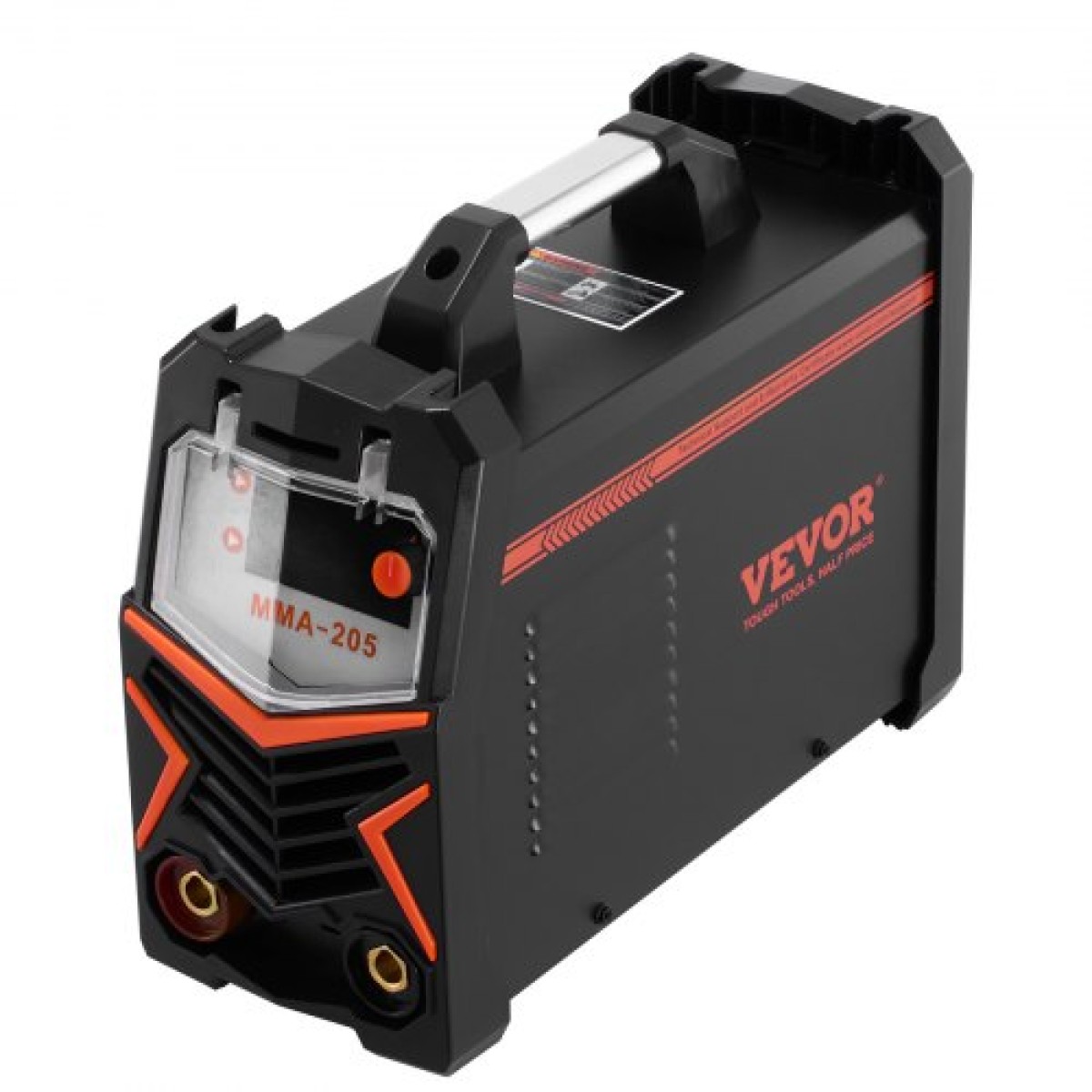 VEVOR MMA Welder, 205A 2-in-1 MMA Lift TIG Stick Welding Machine, IGBT Inverter Portable Welder Engine with Digital Display, Hot Start Arc Force Anti-Stick (Δεν περιλαμβάνεται ο φακός ανύψωσης)
