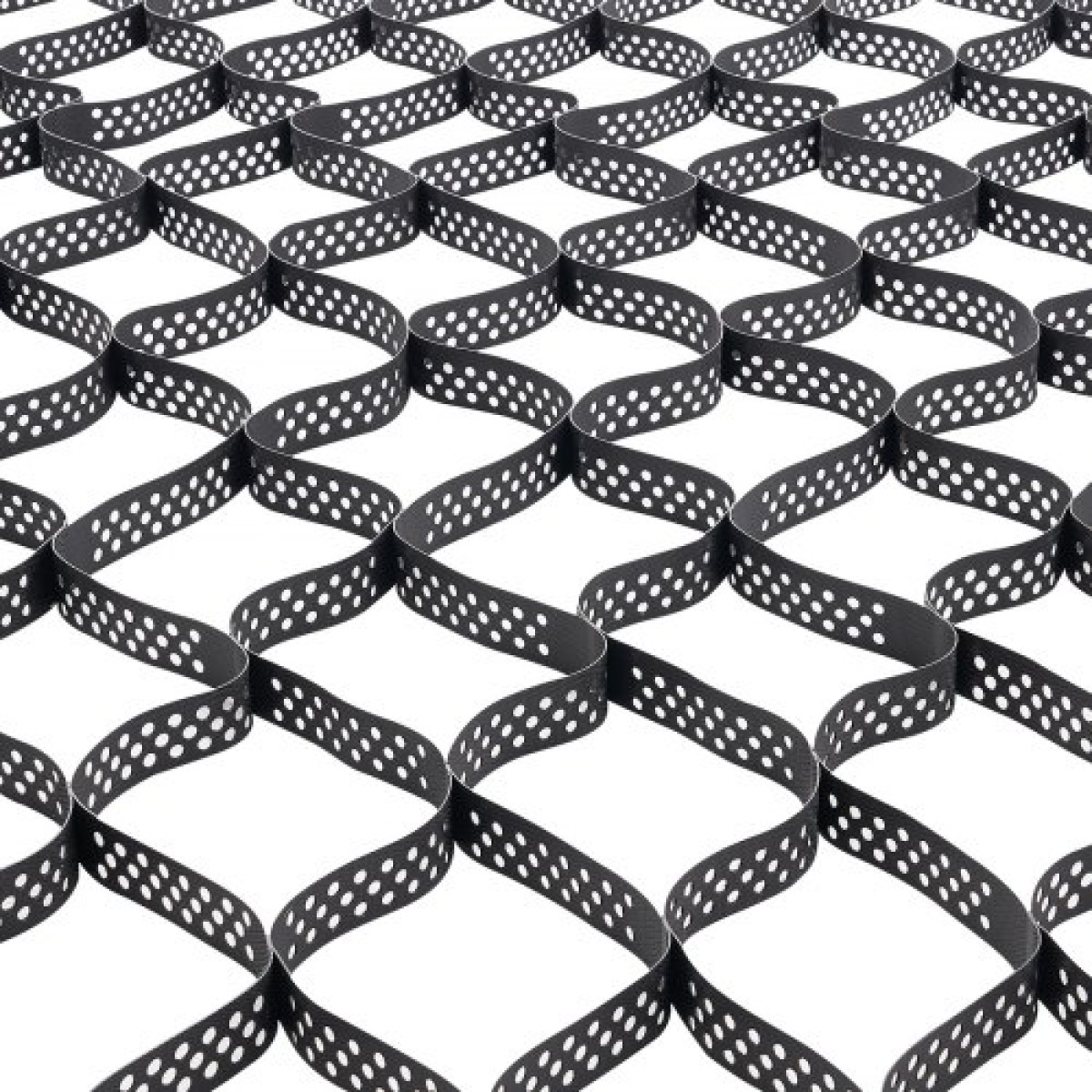 VEVOR Gravel Grid, 2 inch Depth, 17,06 x 8,86 FT / 5200 x 2700 mm, 1880 LBS Per Sq ft Grass Ground Retainer, Permeable Geo Grids Driveway Stabilization, for Garden, Patio, Walkway, RV Parking Slopes