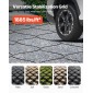 VEVOR Gravel Grid, 2 Inch Depth, 16,4 x 6,5 FT / 5000 x 1980 mm, 1880 LBS Per Sq ft Grass Ground Retainer, Permeable Geo Grids Driveway Stabilization, for Garden, Patio, Walkway, RV Parking Slopes