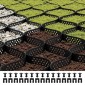 VEVOR Gravel Grid, 2 Inch Depth, 16,4 x 6,5 FT / 5000 x 1980 mm, 1880 LBS Per Sq ft Grass Ground Retainer, Permeable Geo Grids Driveway Stabilization, for Garden, Patio, Walkway, RV Parking Slopes