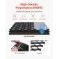VEVOR Gravel Grid, 4 Inch Depth, 17,06 x 8,86 FT / 5200 x 2700 mm, 1880 LBS Per Sq ft Grass Ground Retainer, Permeable Geo Grids Driveway Stabilization, for Garden, Patio, Walkway, RV Parking Slopes
