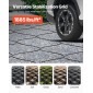 VEVOR Gravel Grid, 4 Inch Depth, 17,06 x 8,86 FT / 5200 x 2700 mm, 1880 LBS Per Sq ft Grass Ground Retainer, Permeable Geo Grids Driveway Stabilization, for Garden, Patio, Walkway, RV Parking Slopes